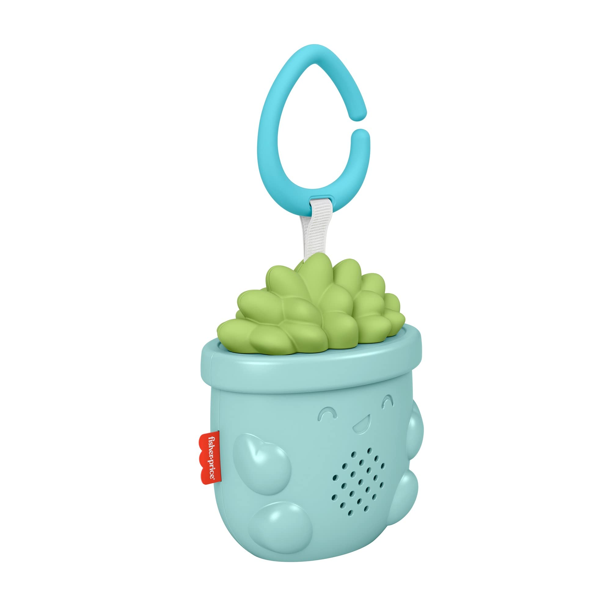 Fisher-Price Baby Toy Soothe & Go Succulent, Portable Sound Machine Soother with Music & Sounds for Travel Play Newborns Ages 0+ Months 1