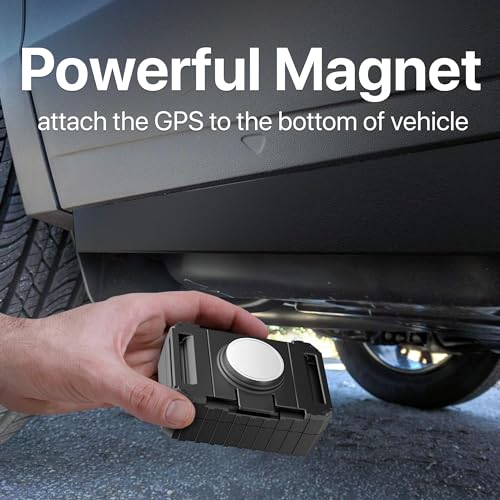 Tracki Pro GPS Tracker for Vehicles, USA made tech. Up to 7 Months Batt. Waterproof Magnetic 4G LTE Long Battery Life 2-7 Month, Unlimited Distance, Subscription Required, Multi Alerts, Hidden Tracker 4