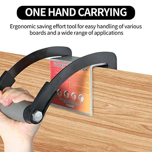 OAMCE Portable Panel and Plywood Carrier with Ergonomic Handle,Auto Adjusting Drywall Carrying Tool-Easy to Maneuver and Transport,Effort-saving Lifter and Carrying Tools 3