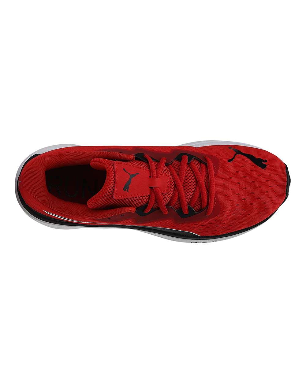 Puma Unisex Adult Aviator High Risk Red Black Running Shoes-10 Kids UK (19517504) 5