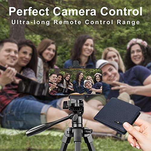 Trackable Anti-Lost Bluetooth Wallet, Intelligent Tracker Finder with Position Locator (Via Phone GPS) Bifold Cowhide Leather Minimalist Credit Card Purse (Black, Horizontal) 5