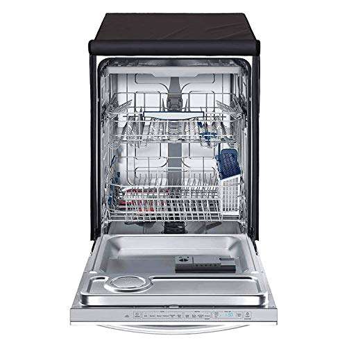 Lithara Dishwasher Cover for Bosch Sms40E32Eu 12 Place Setting| Standing Model | Waterproof & Dustproof | (Coffee) 2