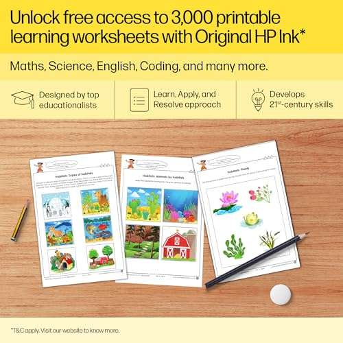 HP 802 2-Pack Small Black/Tri-Color Original Ink Cartridges 2