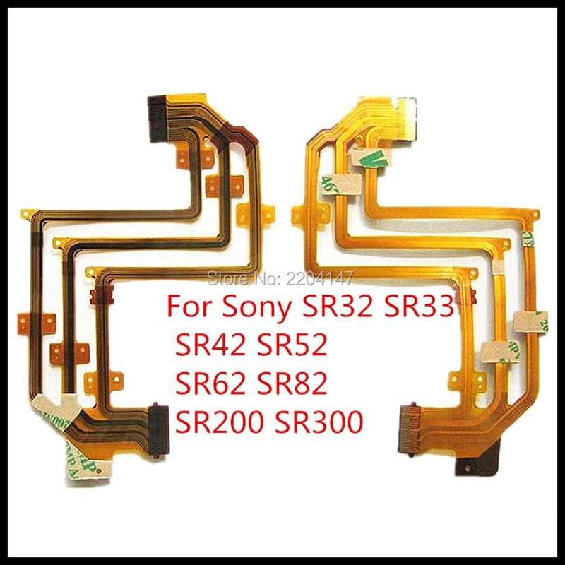 XvuaTeIw 3PCS LCD Flex Cable Compatible with Sony DCR-SR32E DCR-SR33E DCR-SR42E DCR-SR52E DCR-SR62E SR32 SR33 SR82 SR200 SR300 Camera 3