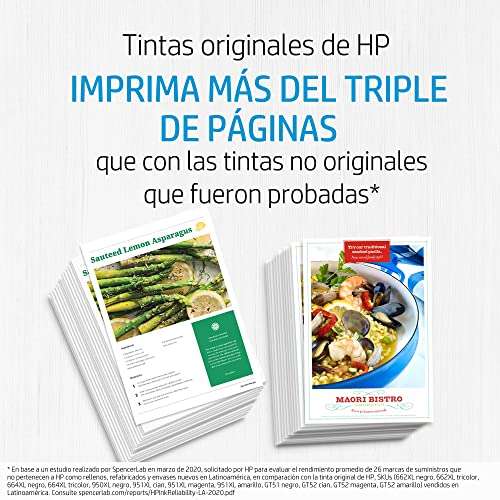 HP Cartucho De Tinta 664xl Tricolor 4