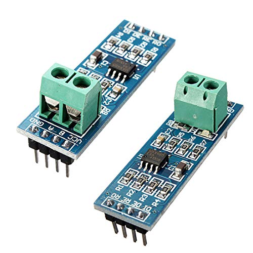 REES52 5V MAX485 Module RS-485 Module TTL To RS485 Converter Module Board - MAX485 TTL to RS-485 Module TTL to RS485 Converter for Iduino Raspberry Pi DIY - Pack of 2 1