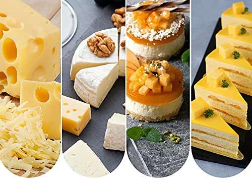 WOIWO Mini Kitchen Gadget Cheese Cheese Knife Set Cake Fork Knife Stainless Steel Cheese Cutter 6 Piece Set 3