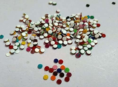 The Perfect Lifestyles 100 Bindi Kumkum Tattoo Color 4mm Sticker Indian Women Fashion Makeup 4