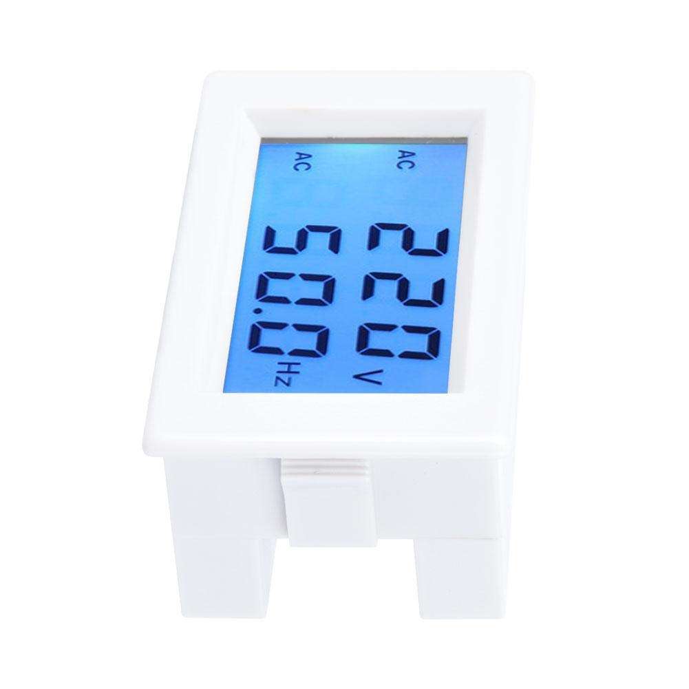 Yencoly AC Voltmeter, Two-Wire LCD Screen Voltage Volt Meter Digital AC Voltmeter Display Tester Electric Testing Equipment AC Voltmeter(AC80-300V1) 4