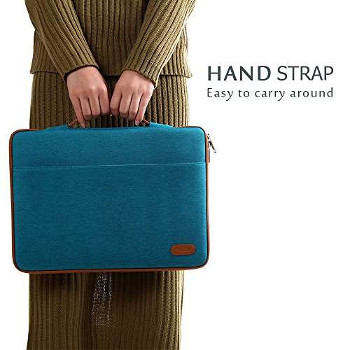 ProCase Laptop Sleeve Case, 13 inch Laptop Bag Compatible with MacBook HP Dell Lenovo ASUS Chromebook -Teal 6