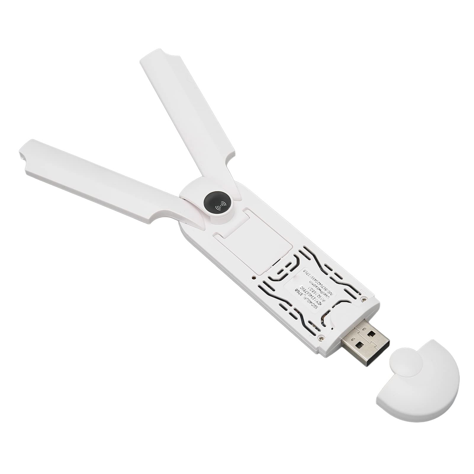 Mobile WiFi Hotspot, 4G LTE WiFi Hotspot Device, Portable WiFi Router with SIM Card Slot, Up to 10 WiFi Connect Devices, Powered by Devices with USB Ports 4