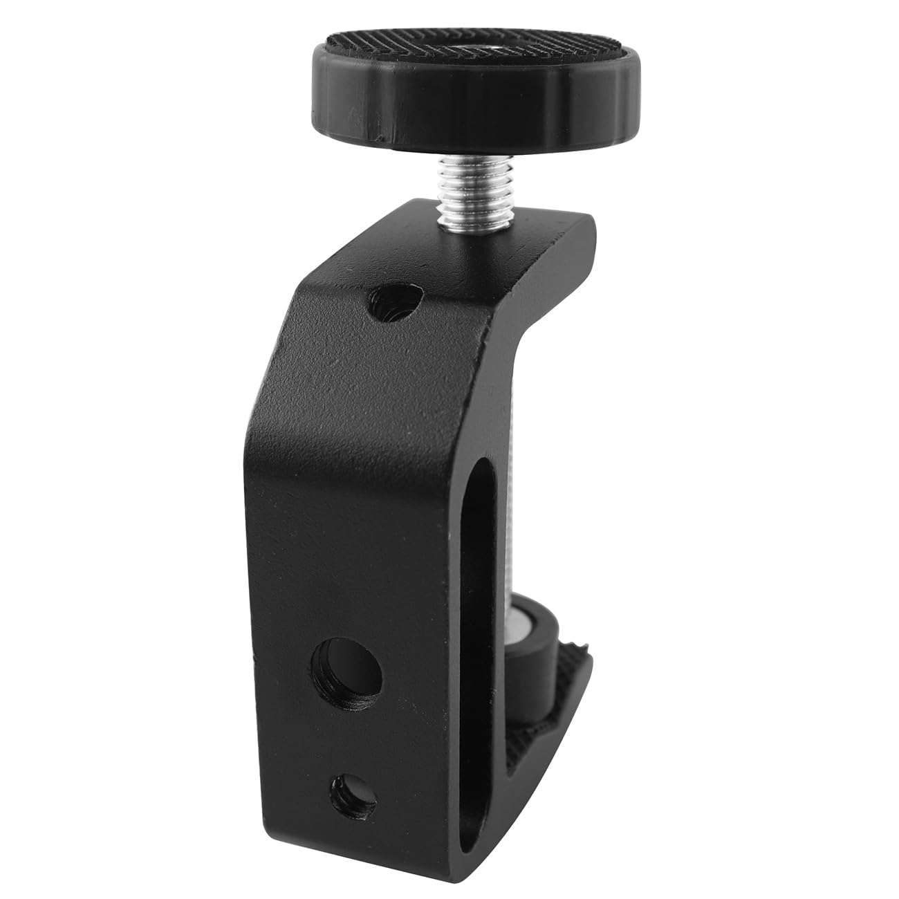 LQ Industrial Aluminum Alloy C-shaped Desktop Clamp Bracket Small Size Universal C-shaped Flash Camera Tripod Photography Stand for Desktops Office Desks Benches Workbenches and Pillars 6