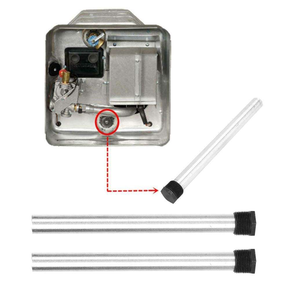 Water Heater Rod Anode, 21X320Mm Water Heater Rod for Water Heater for Npt3/4 Thread 3