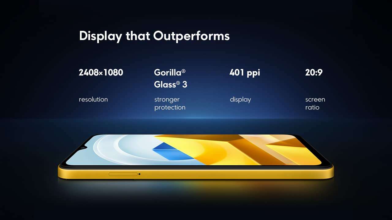 POCO M5 (ICY Blue, 64 GB) (4 GB RAM) 5