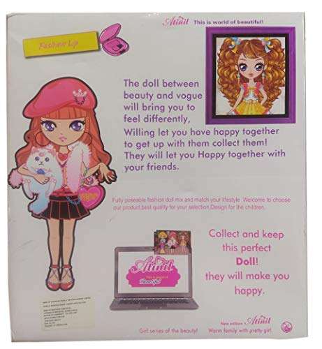 HALO NATION® Fashion Doll Closet Wardrobe for Doll Clothes and Accessories - Ultimate Closet Portable Fashion Toy with Doll, Clothing, Accessories and Hangars, Gift for 3 to 8 Year Olds 6