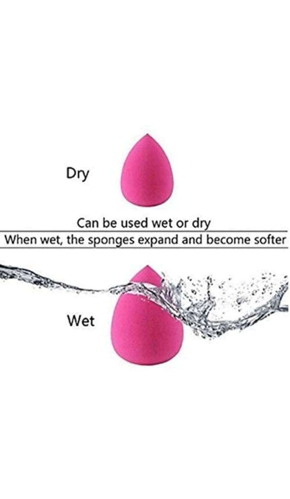 LOVEGIRL PROFESSIONAL FOUNDATION, PRIMER, LIP BALM & BLENDER. COMBO (PACK OF 4) 5