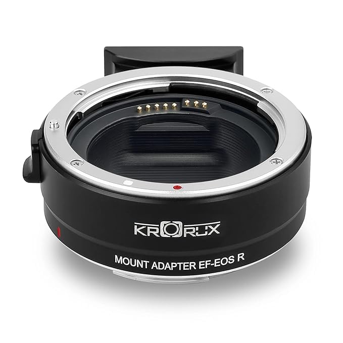 Ketsicart® Lens Adapter EF - EOS R - All Metal Auto Focus Mount Converter - Compatible for Canon EF/EFS Lenses to EOS RP, R, R6, R5 Cameras