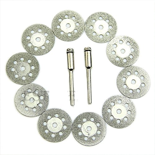 DIY Crafts Rotary Tools Circular Saw Blades Cutting Wheel Discs Mandrel Cut off Works Disc Do it Your Self Tools (Pack Of 5 Pcs, Design No # 1) 2