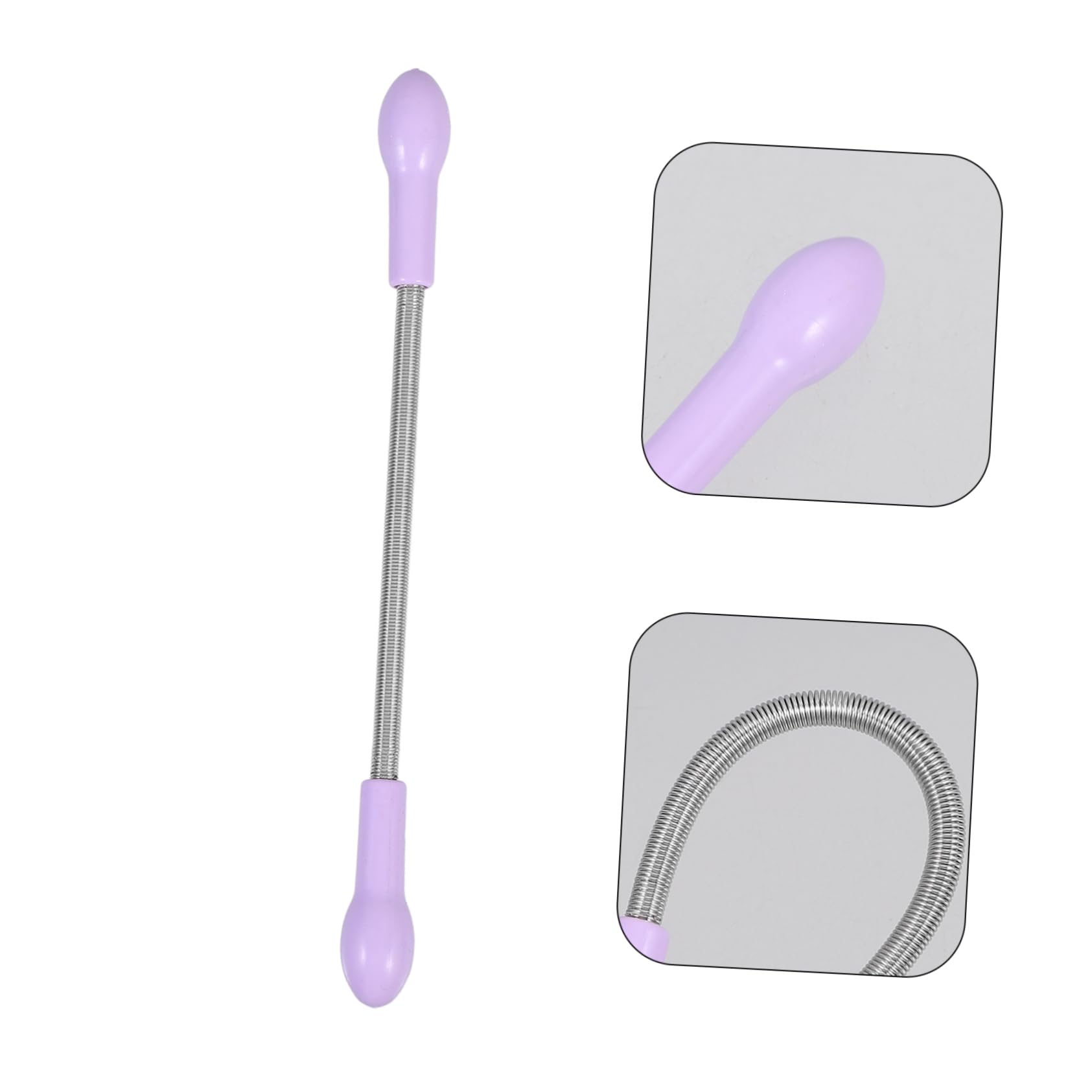 FOYTOKI 2Pcs Stainless Steel Facial Hair Remover Threading Tool Portable Epilator for Quick and Hair Extraction Spring Design for Easy Use 5