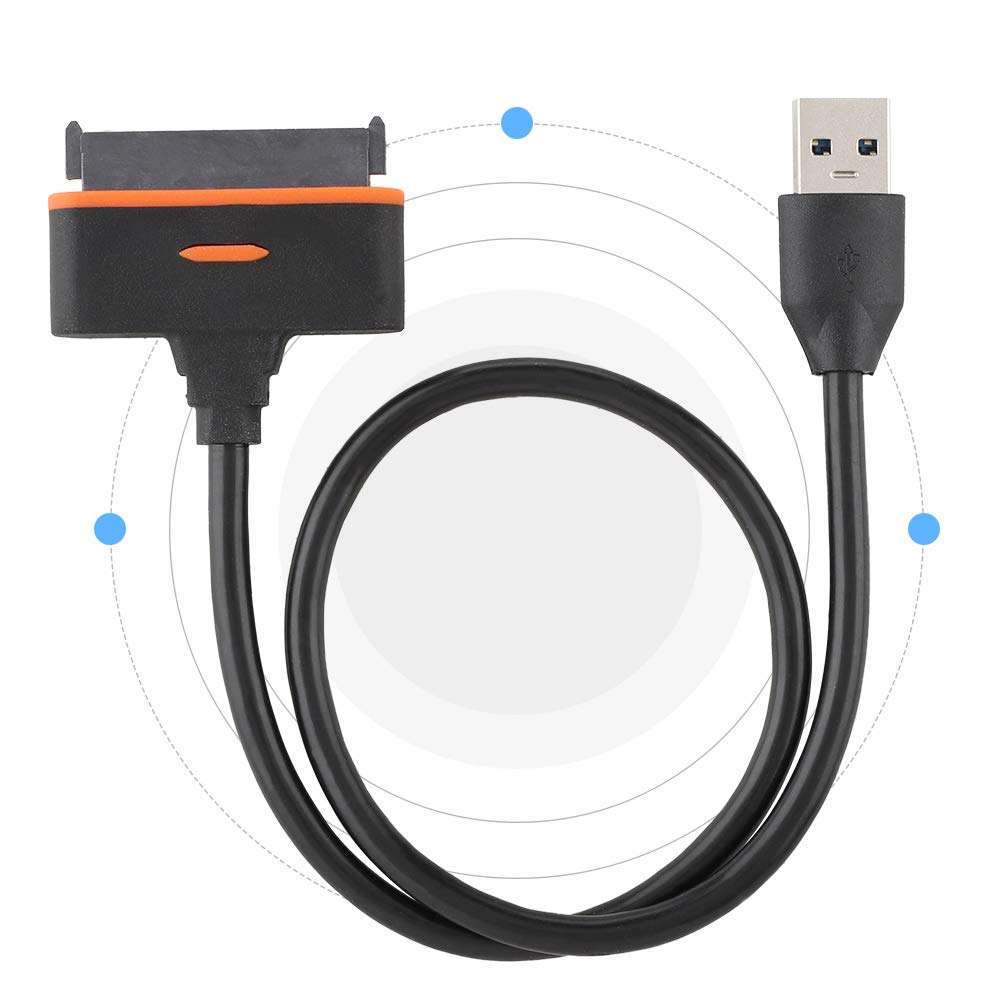 USB 3.0 to Adapter Cable for 2.5" SSD/HDD Drives USB3.0 to SATA3.0 External Converter Cable 5