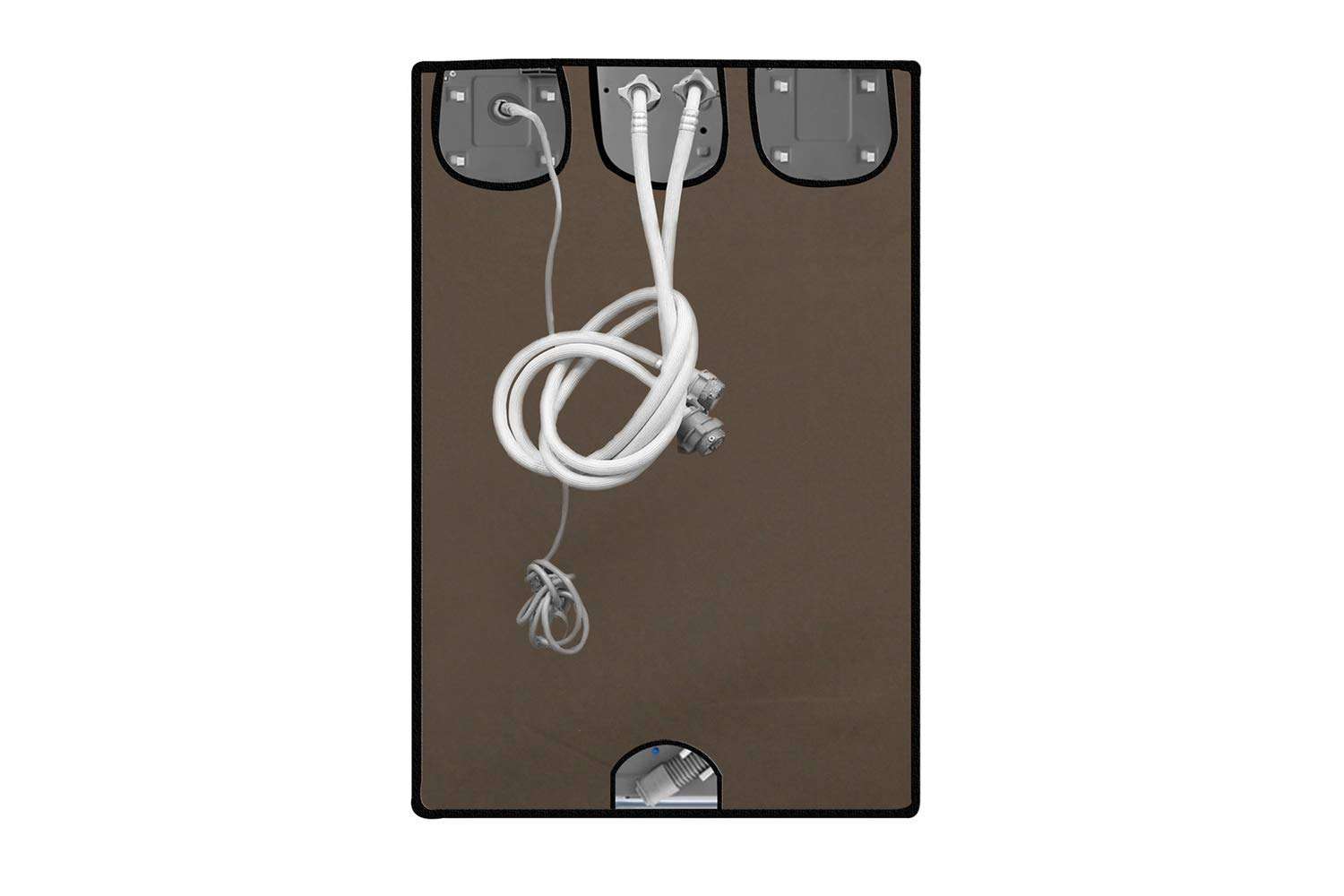 Wings Star Washing Machine Cover for Bosch 9 Kg Fully-Automatic Front Load WAU28Q9SIN - Waterproof & Dustproof Cover Beige 5