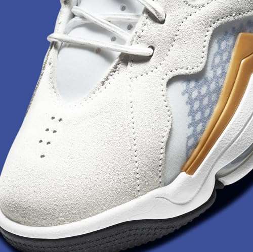 Jordan Nike Zoom '92 Men's Basketball Shoes (White/Mettalic Gold, US Footwear Size System, Adult, Men, Numeric, Medium, 8.5) 6