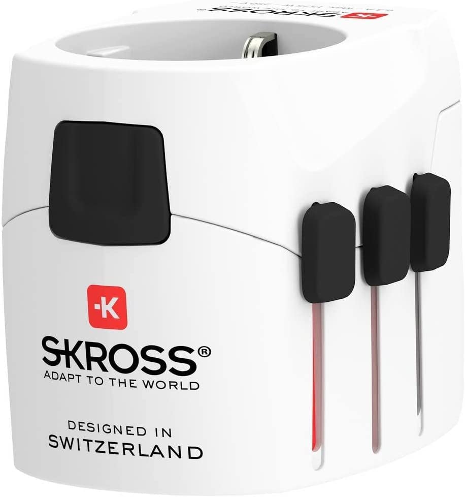 Adaptateur Voyage Secteur Skross Pro Ligh USB 3