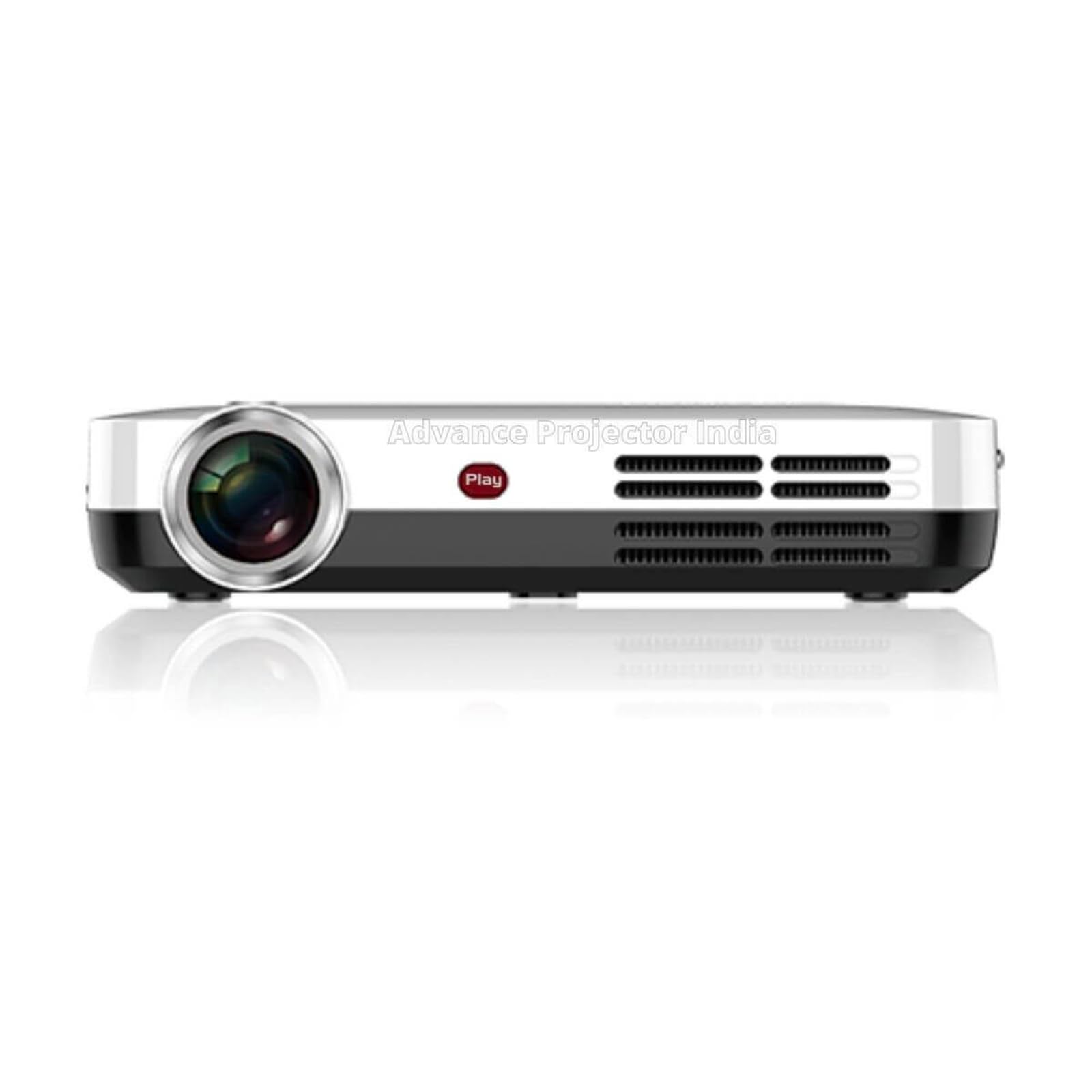 Play P6 3D 4k UHD Smart Projector for Personal Home Theater (3840 x 2160) (Auto Focus) (4D Keystone) (Screen Fit) (Digital Zoom) (9500lm) (Airplay/DLNA/Mirroring) (Specialty Real 3D Active) 1