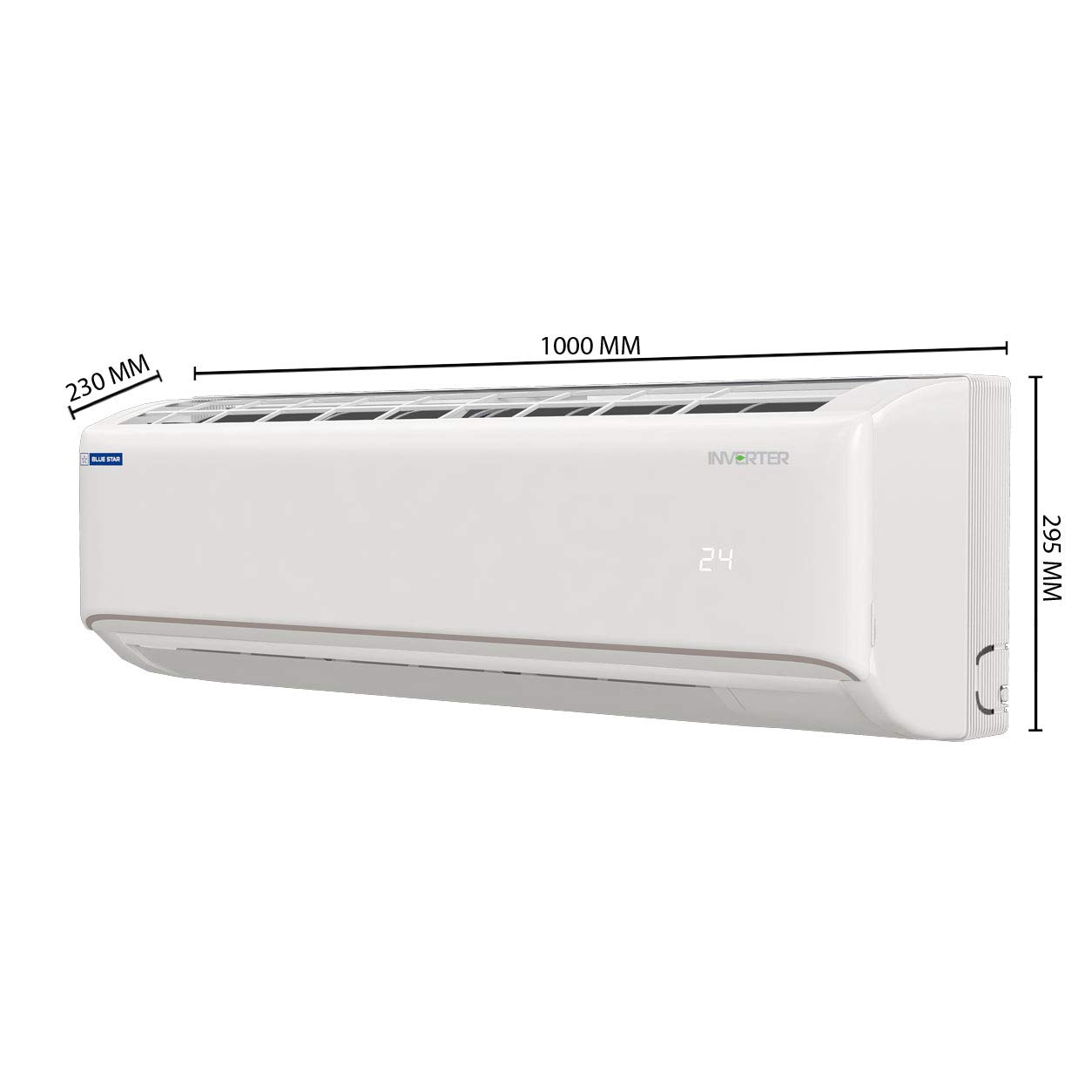Blue Star 1.5 Ton 4 Star Inverter Split AC (Copper, IC418FBTU, 2021, White) 5