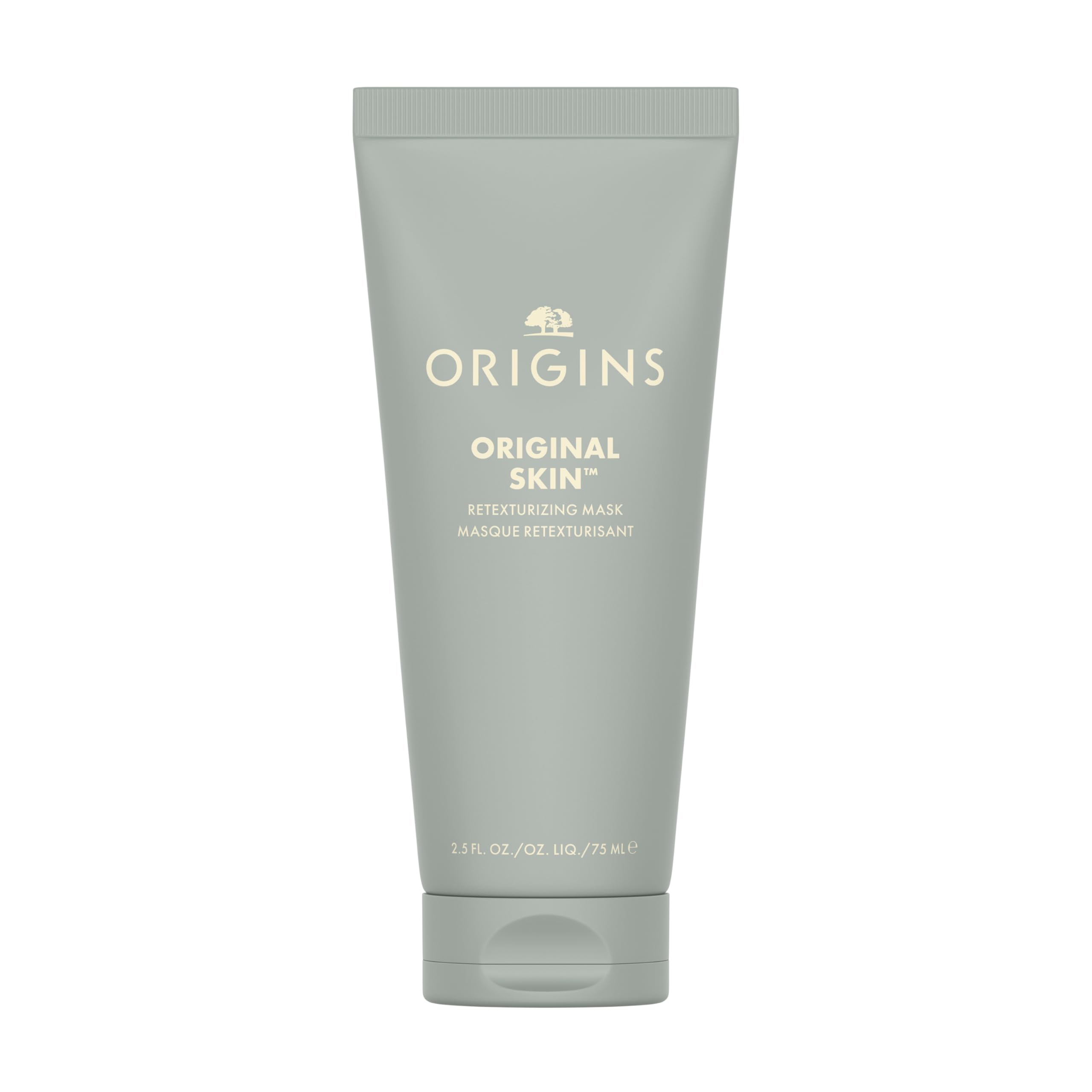 Origins Original Skin Retexturizing Mask | Visibly Minimizes Pores & Refines Skin Texture | With Clay & Jojoba Beads, 2.5 Fl Oz 1