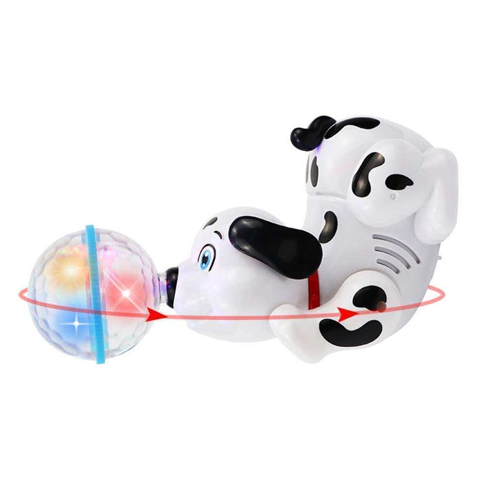 TOYZIEZ� Dancing Dog with Music, Flashing Lights Battery Operated Sound & Light Toys for Small Babies | Best Gift for Toddlers | Suitable for Kids 2 to 4 Year Babies (Dancing Dog) 4