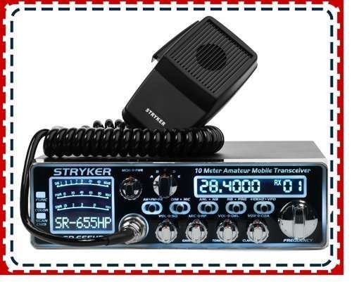Stryker SR-655 10 Meter Amateur Radio, black 3