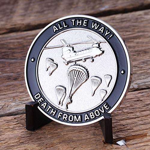 82nd U.S. Army Airborne Challenge Coin! Amazing Eighty Second US Army Custom Coin, 82nd Airborne Military Challenge Coin! Designed by Military Veterans! Officially Licensed Product! 5