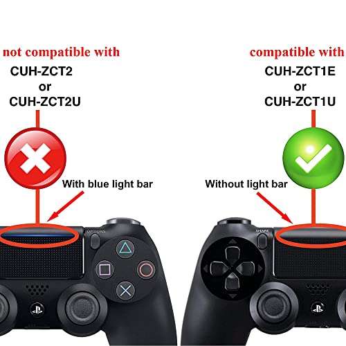 MPF Products 1300mAh LIP1522 Battery Replacement Compatible with Sony PlayStation 4 PS4 Dualshock 4 Wireless Controller CUH-ZCT1E, CUH-ZCT1H, CUH-ZCT1H/B, CUH-ZCT1H/R, CUH-ZCT1U 4