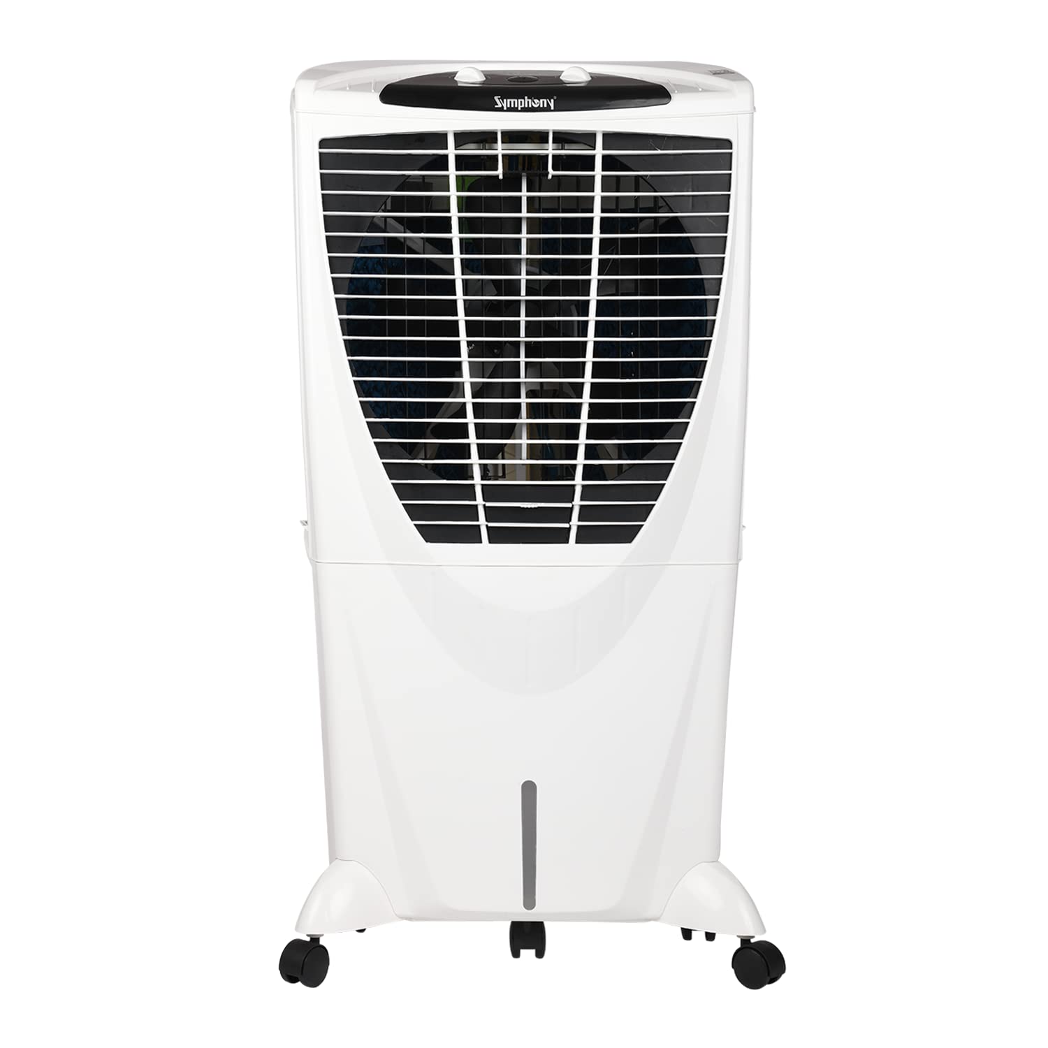 Symphony Winter 80XL+ Desert Air Cooler for Home with 4-Side Honeycomb Pads, Powerful +Air Fan, i-Pure Technology and Whisper-Quiet Performance (80L, White) 1