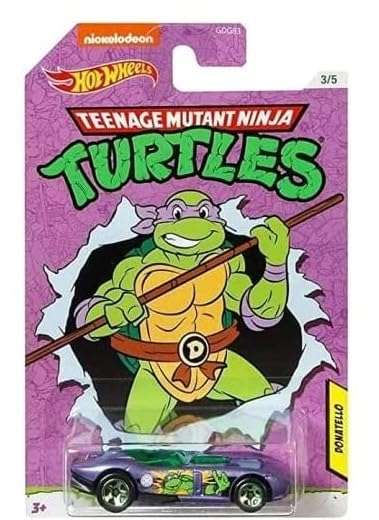 Hot Wheels Teenage Mutant Ninja Turtles TMNT Complete Set of 5 Vehicles 2
