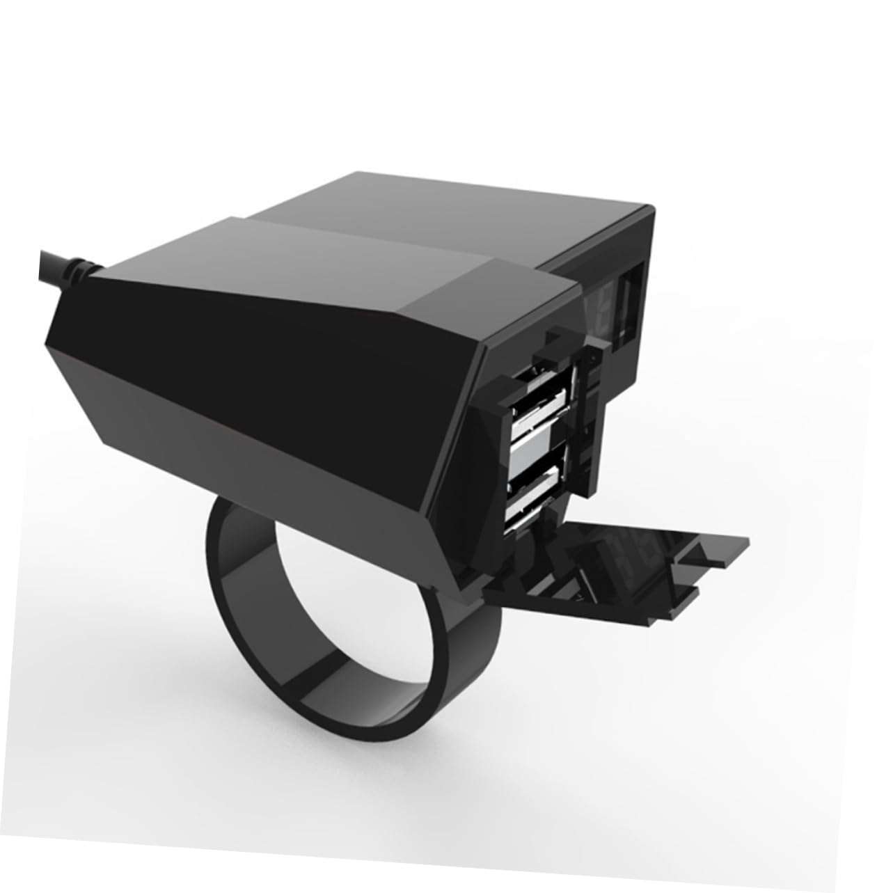 Cabilock Dual USB Port Motorcycle Phone Charger Waterproof USB Charger Led Display 3.1a Max Output 6