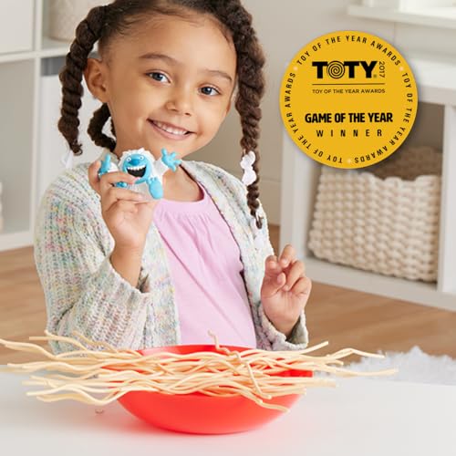 Yeti in My Spaghetti Board Game – Kids Games, Family Game, Multi-Player, Board Games for Family Night, Preschool Toys, Hand-Eye-Coordination Game, Don’t Drop Yeti, Ages 4+ 5