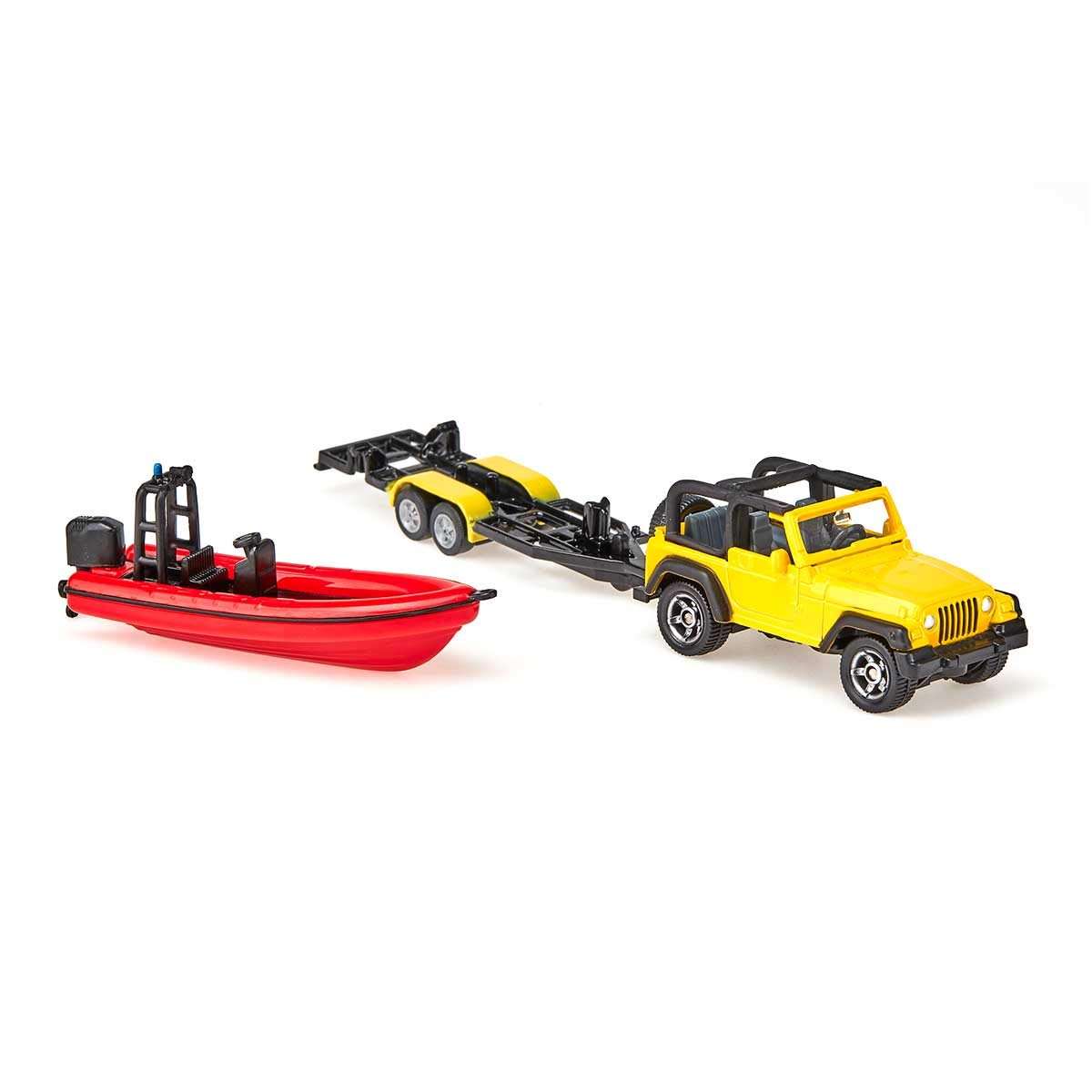 SIKU 1658 Jeep with Boat 6