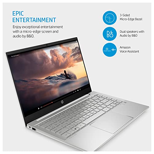 HP Pavilion 14 11th Gen Intel Core i7 16GB/1TB SSD 14 inches Laptop, FHD Micro-Edge Anti-Glare Display/Iris X Graphics/Backlit KB/B&O Audio/Fingerprint Reader/Windows 11 Ready/1.41kg, 14-dv0058TU 4
