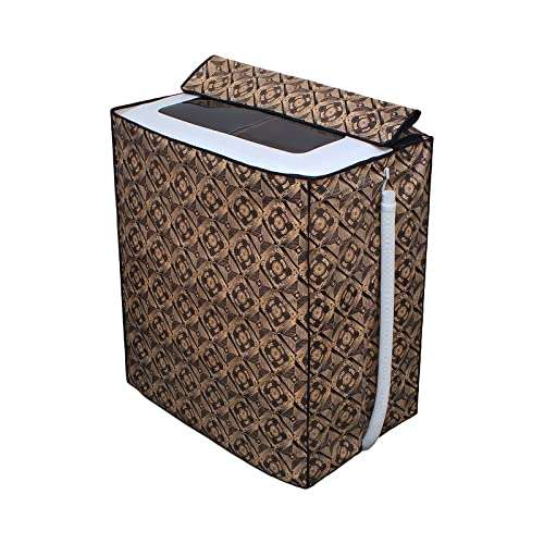 Glassiano Washing Machine Cover for Semi Automatic Top Load Electrolux ES65LAEB 6.5 kg Washing Machine, Sams56 3