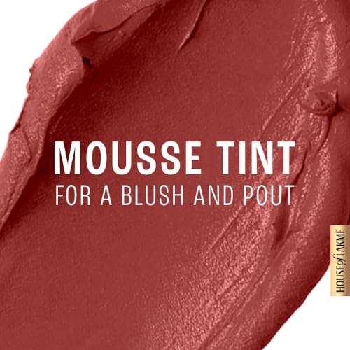 Lakme 9 to 5 Weightless Mousse Lip & Cheek Color, Burgundy Lush, 9 g 4