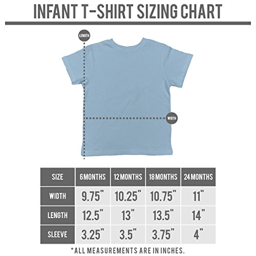 SpiritForged Apparel Turkey Hand Painting Infant T-Shirt, Charcoal 18 Months 2