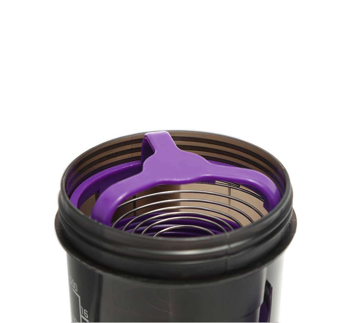 DOVEAZ Spider Shaker | Spider Protein Shaker | Spider Shaker Bottle | Gym Shaker | Cyclone Shaker | Protein Shaker | Gym Protein Shaker | Gym Bottle | Bpa Free Shaker | Shaker 500ml (Purple) 6