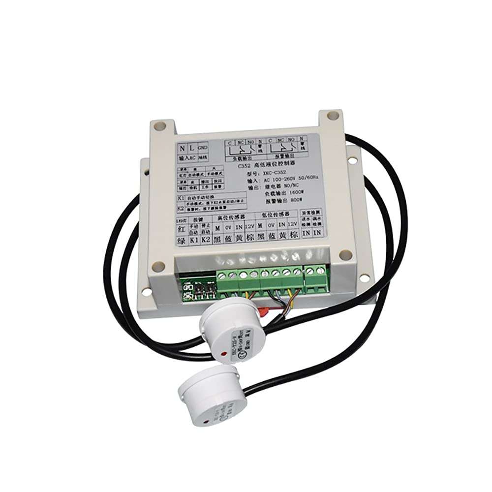 Automatic Water Level Controller Automatic Water Pump Controller for Overhead Tank with Two Non Contact Liquid Level Sensors Water Tank Automatic Filling System 1