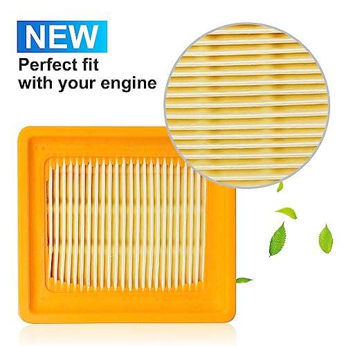 laffoonparts FS91 FS91R Air Filter Tune Up Kit Replacement for Stihl KM91R KM131 FS89 FS91 FS111 FS131 FS311 FC96 String Trimmer Brushcutter Replace# 4180-141-0300 41801410300 3