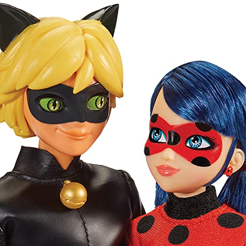 Miraculous Ladybug Mission Accomplished Ladybug & Cat Noir 2-Pack Dolls by Playmates Toys 4