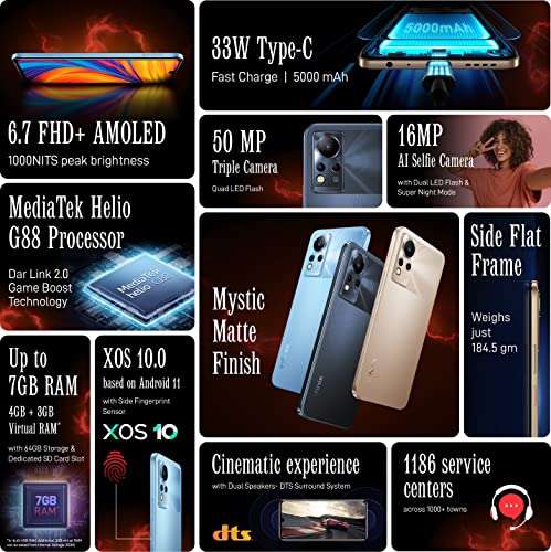 Infinix Note 12 (Force Black, 4GB RAM 64GB RAM) 2