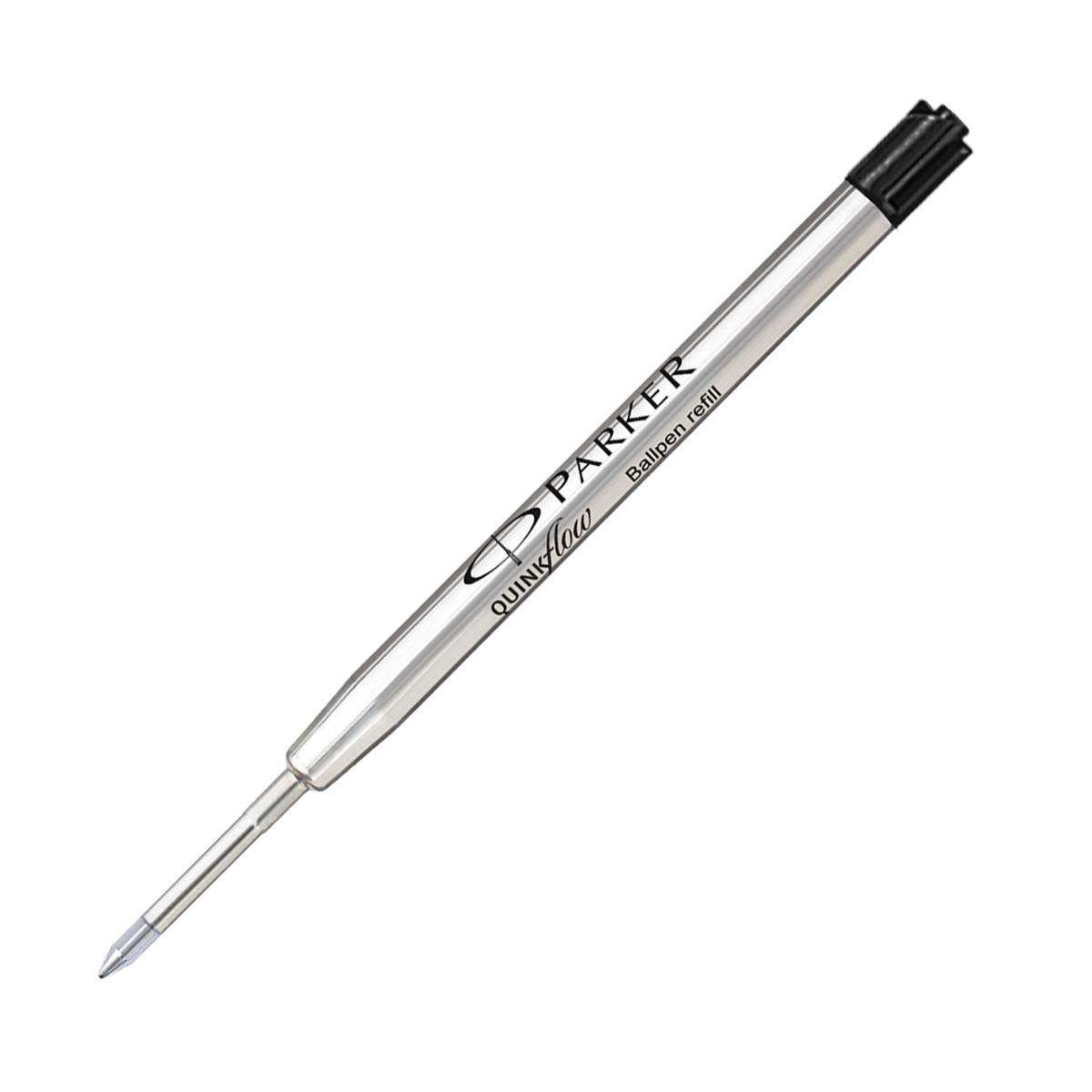 Parker Quink Ink Bottle (Black) & Parker Quink Flow Ball Pen Refill (Black) 5
