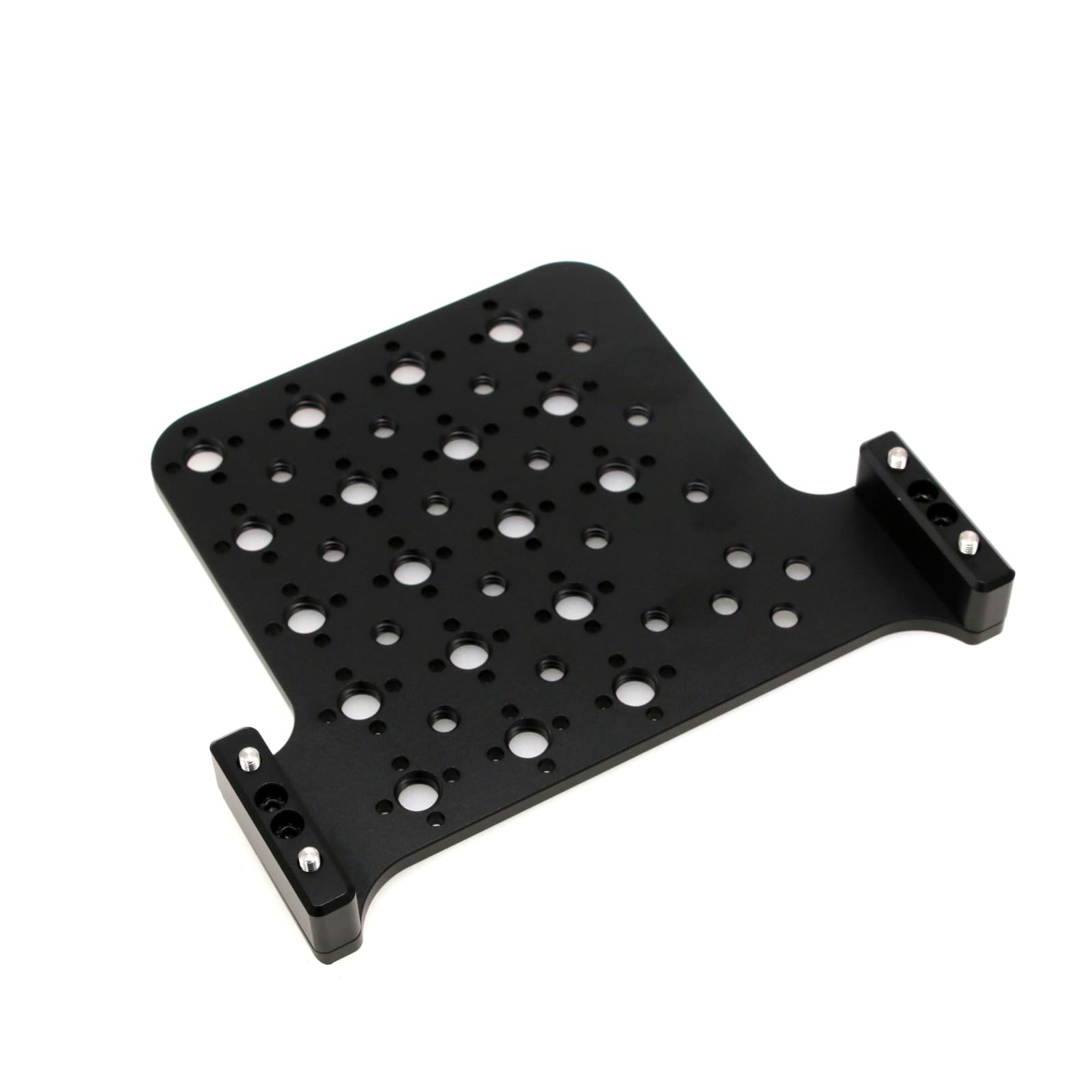 ZBLZGP Camera Three Side Expansion Side Panel for Alexa Mini LF RED Extension Cold Shoe Mount 1/4'' 3/8'' Screw (Black) 3